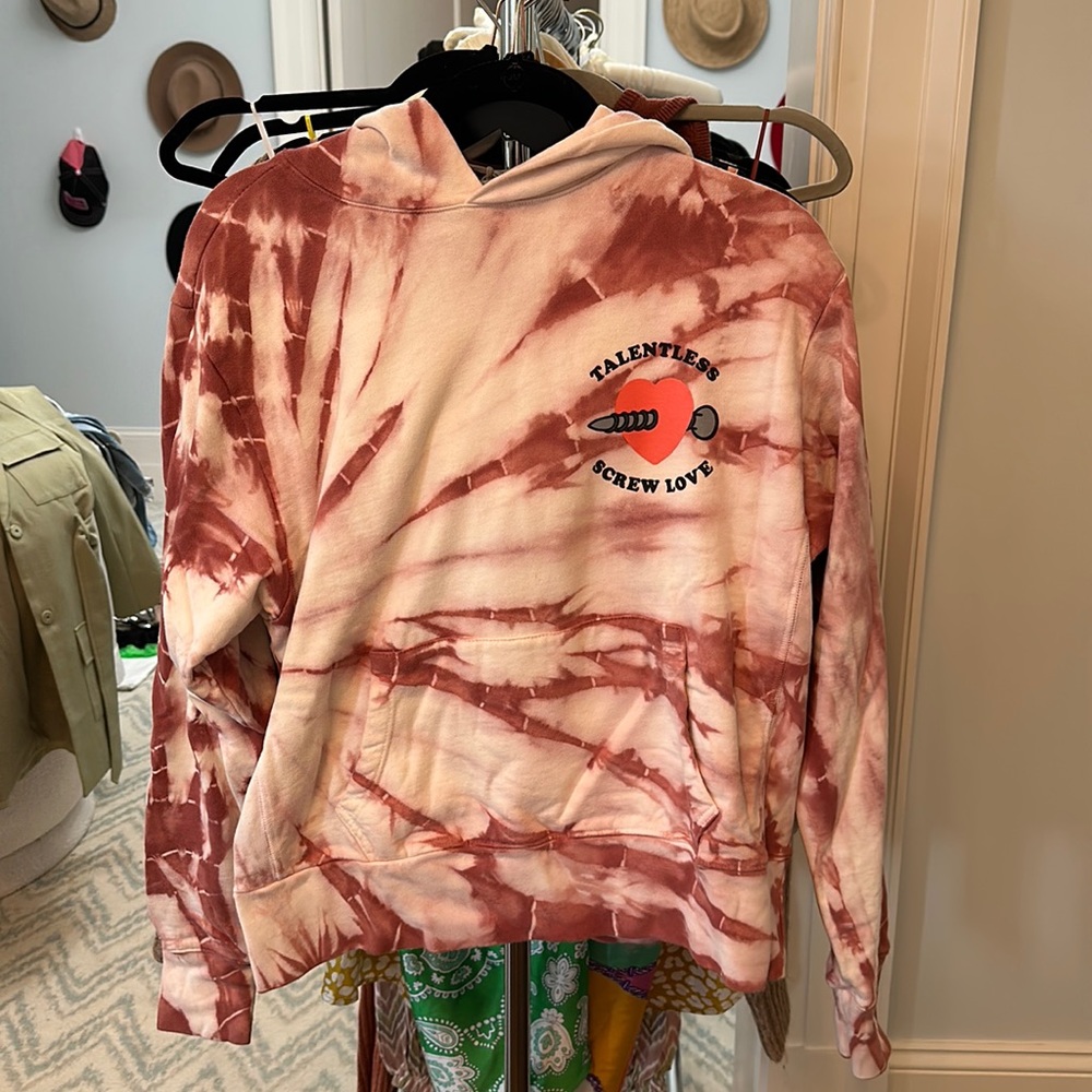 Screw Love Talentless Tie Dye Sweatshirt